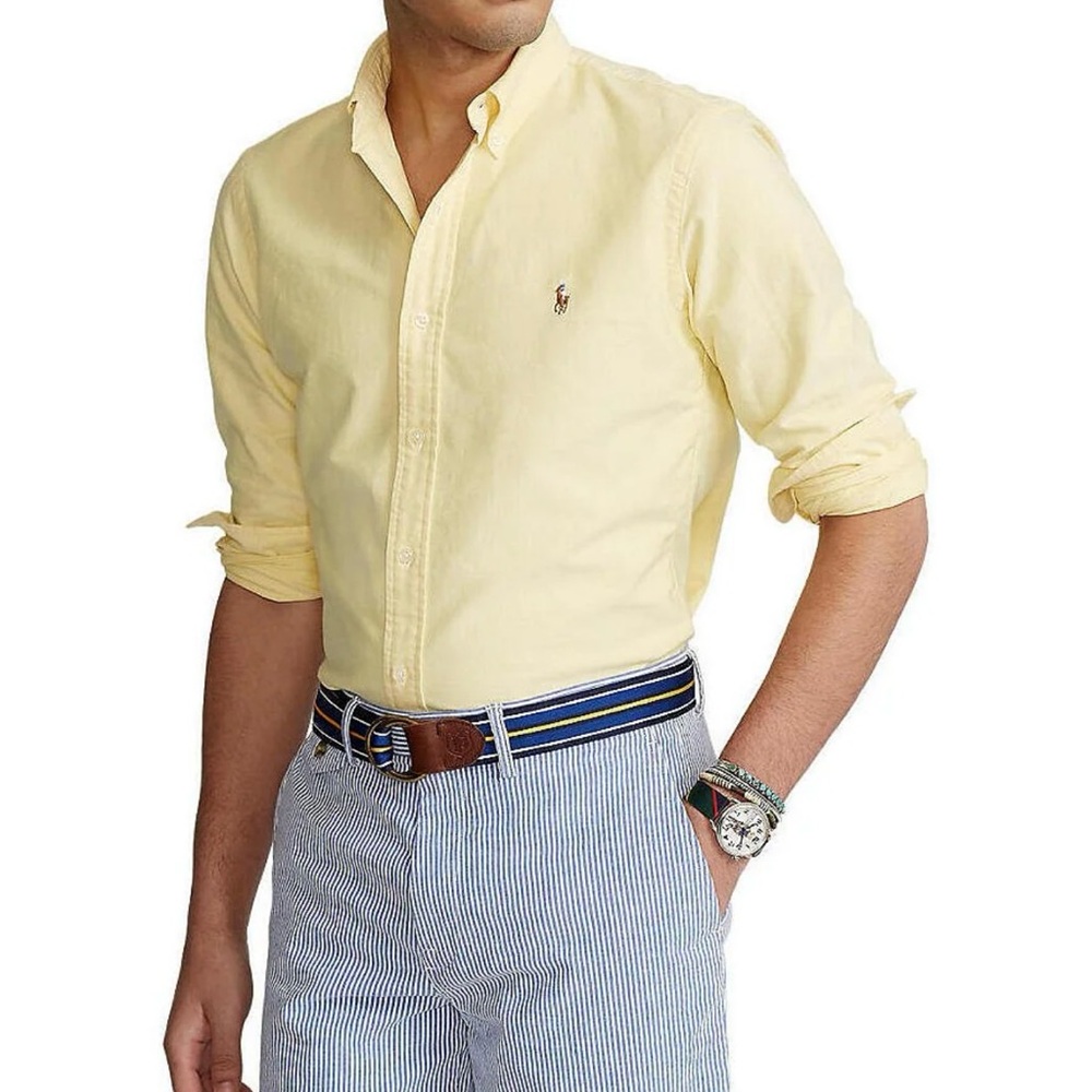 Polo by Ralph Lauren Men's Yellow Shirt